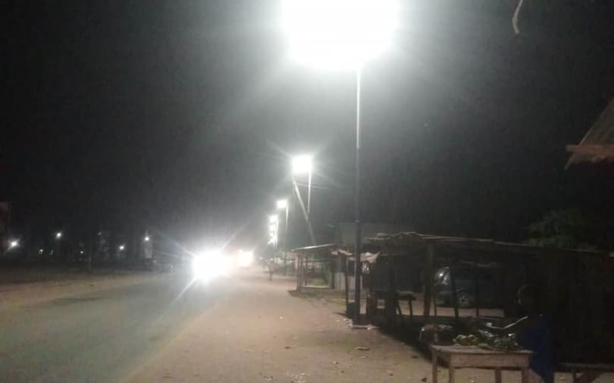 Solar Street Lighting, Isiokolo